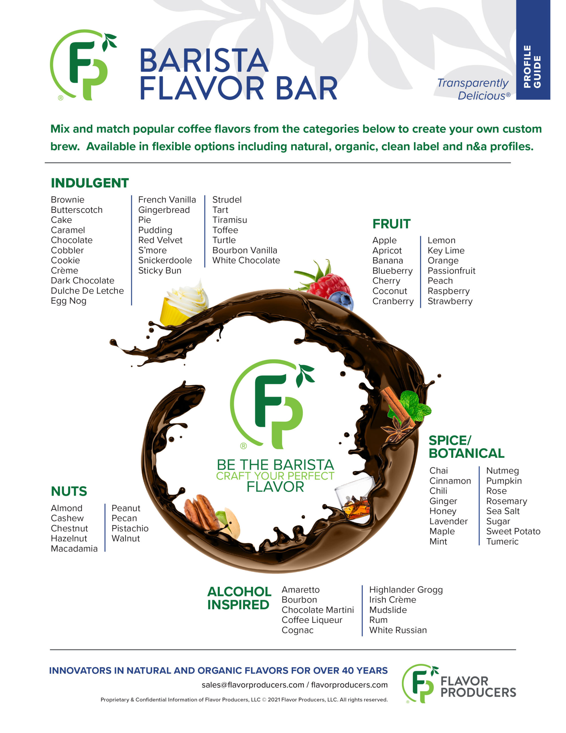 Barista Flavor Bar