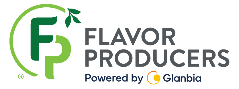 Flavor Producers logo Powered by Glanbia